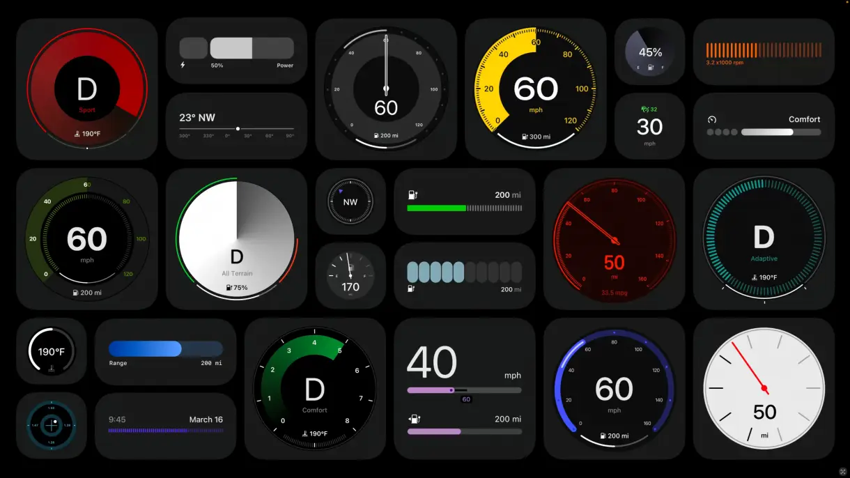 CarPlay Design System - Apple
